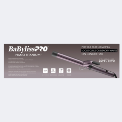 Alternative view of Nano Titanium™ Nightfall 1 1/4" Extended-Barrel Curling Iron